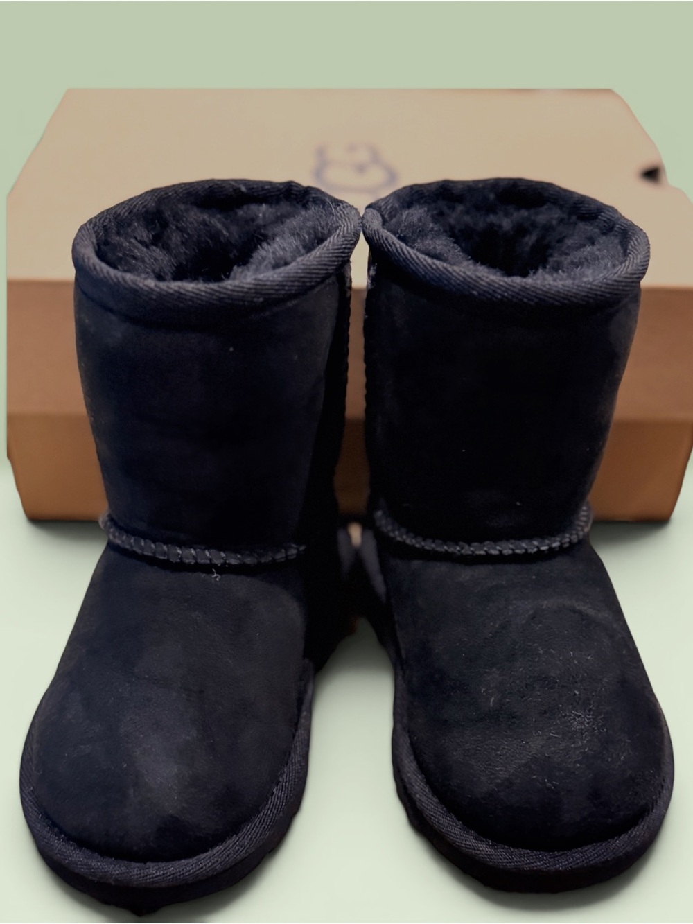 UGG Kids Black Classic II Boots